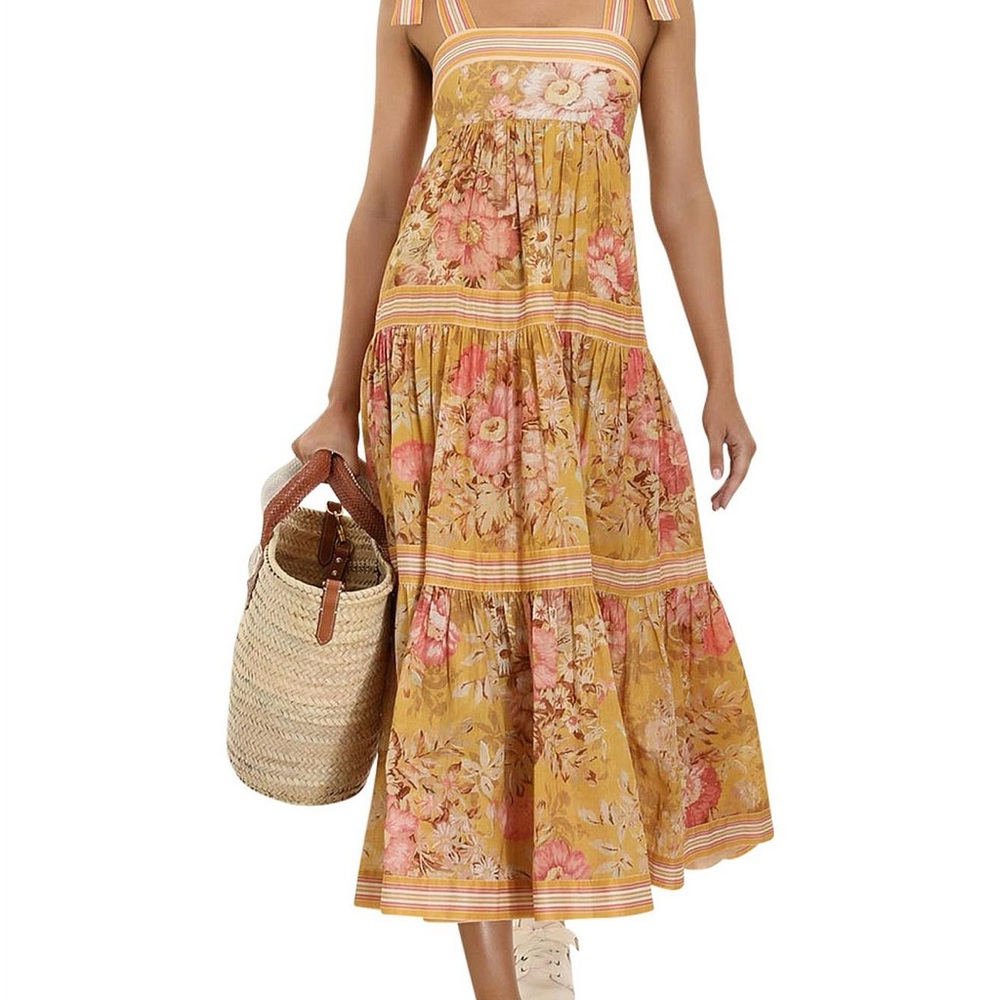 Zimmerman Floral Yellow Dress
